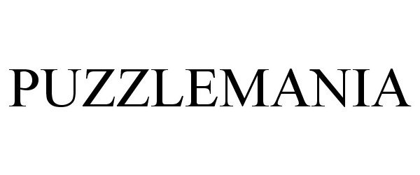 Trademark Logo PUZZLEMANIA