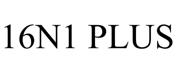 Trademark Logo 16N1 PLUS