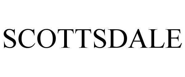 Trademark Logo SCOTTSDALE