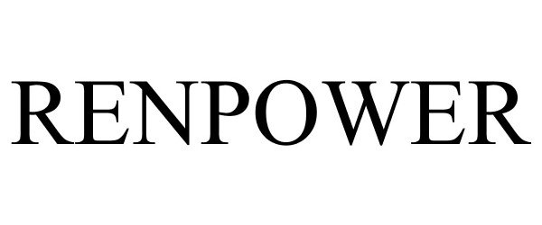 Trademark Logo RENPOWER
