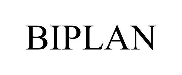 Trademark Logo BIPLAN
