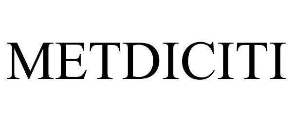 Trademark Logo METDICITI