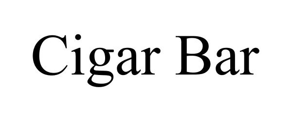 Trademark Logo CIGAR BAR