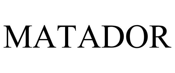 Trademark Logo MATADOR