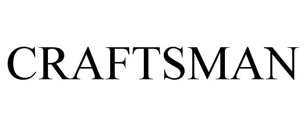 Trademark Logo CRAFTSMAN