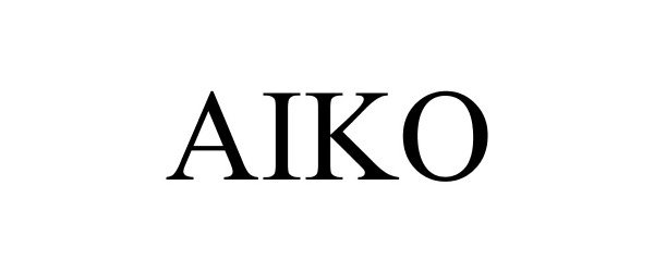 Trademark Logo AIKO