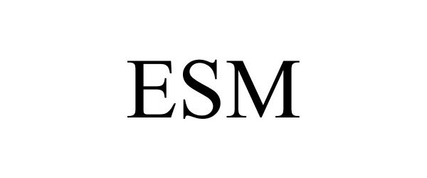 Trademark Logo ESM