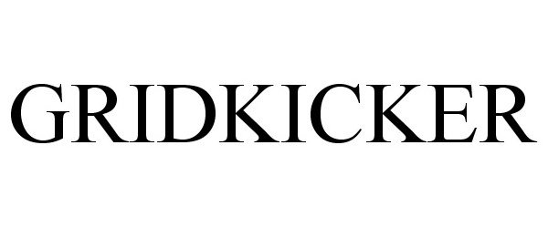 Trademark Logo GRIDKICKER