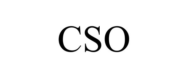 Trademark Logo CSO