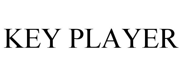 Trademark Logo KEY PLAYER