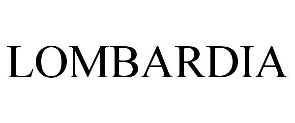 Trademark Logo LOMBARDIA