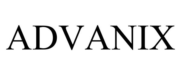 Trademark Logo ADVANIX