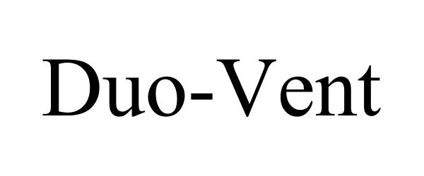 Trademark Logo DUO-VENT