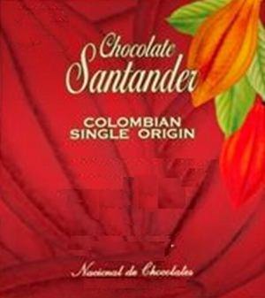  CHOCOLATE SANTANDER COLOMBIAN SINGLE ORIGIN NACIONAL DE CHOCOLATES