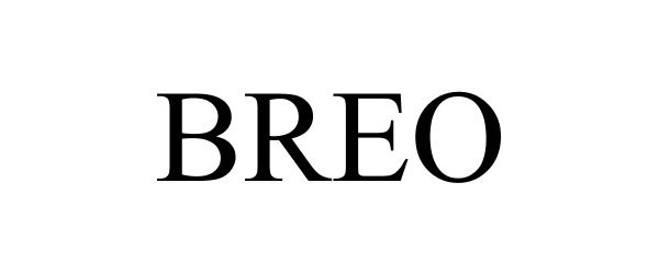Trademark Logo BREO