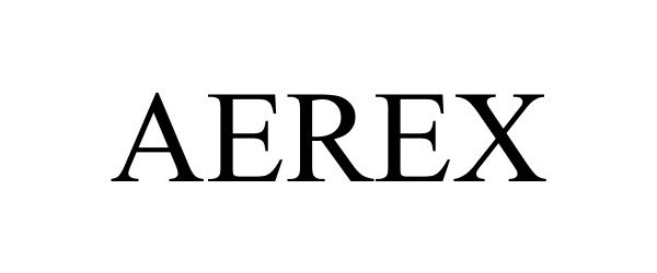 Trademark Logo AEREX