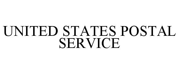 Trademark Logo UNITED STATES POSTAL SERVICE