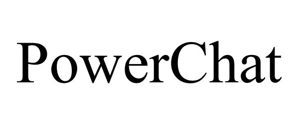 Trademark Logo POWERCHAT