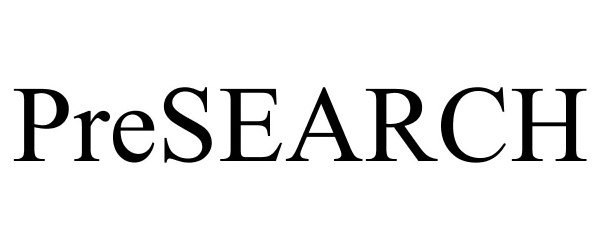 Trademark Logo PRESEARCH