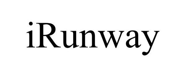 Trademark Logo IRUNWAY