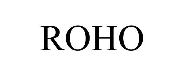 Trademark Logo ROHO