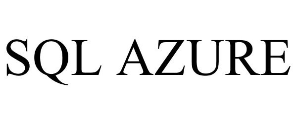 Trademark Logo SQL AZURE