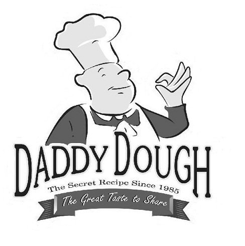 Trademark Logo DADDY DOUGH THE SECRET RECIPE SINCE 1985 THE GREAT TASTE TO SHARE