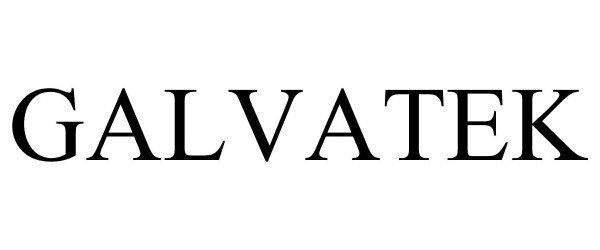 Trademark Logo GALVATEK