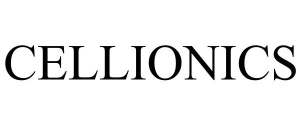 Trademark Logo CELLIONICS