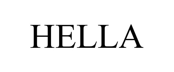 Trademark Logo HELLA