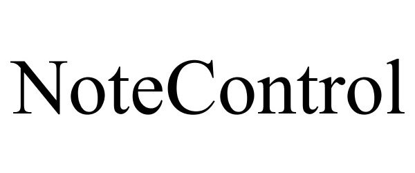 Trademark Logo NOTECONTROL