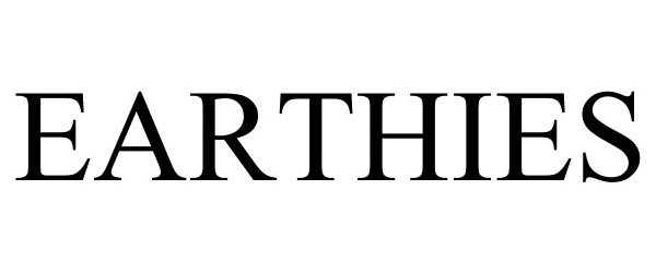 Trademark Logo EARTHIES