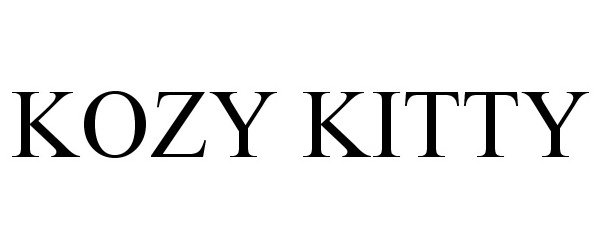  KOZY KITTY