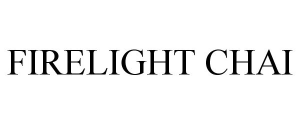 Trademark Logo FIRELIGHT CHAI