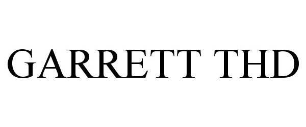  GARRETT THD