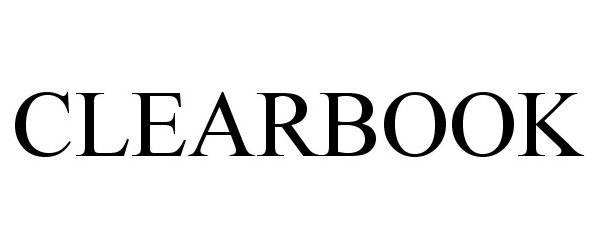 Trademark Logo CLEARBOOK
