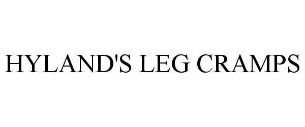  HYLAND'S LEG CRAMPS