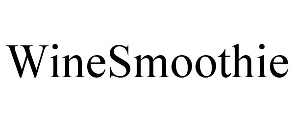 Trademark Logo WINESMOOTHIE