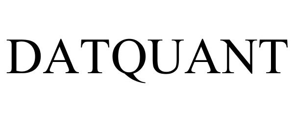 Trademark Logo DATQUANT