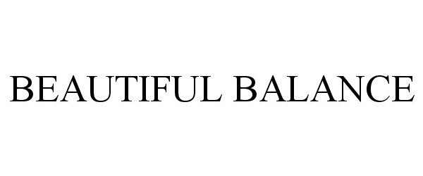 Trademark Logo BEAUTIFUL BALANCE