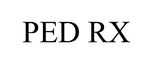 Trademark Logo PED RX