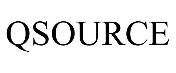 Trademark Logo QSOURCE