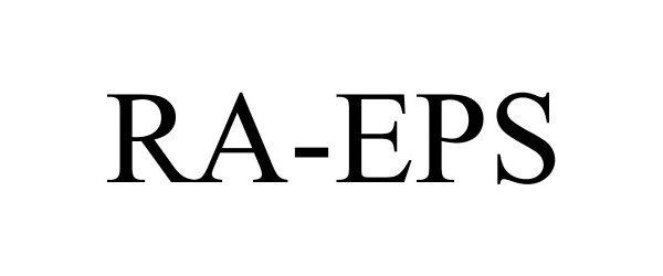 Trademark Logo RA-EPS