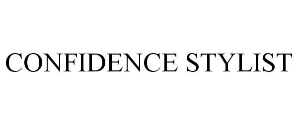 Trademark Logo CONFIDENCE STYLIST