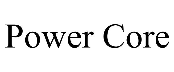 Trademark Logo POWER CORE