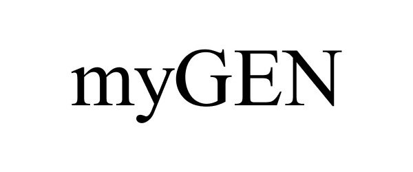 Trademark Logo MYGEN