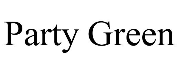 Trademark Logo PARTY GREEN