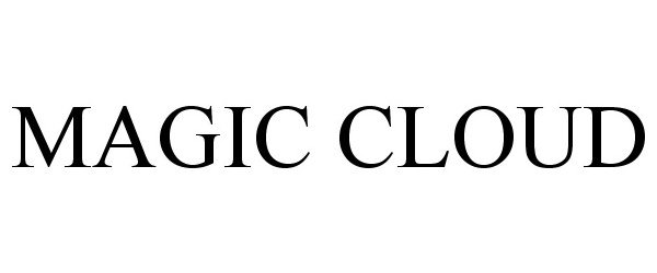 Trademark Logo MAGIC CLOUD