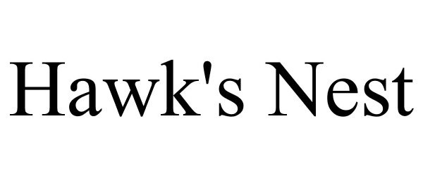 Trademark Logo HAWK'S NEST
