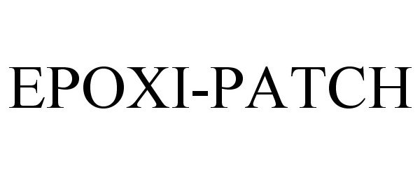 Trademark Logo EPOXI-PATCH